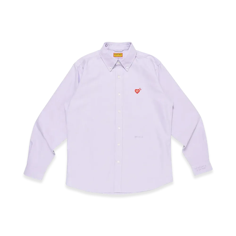 HUMAN MADE Oxford BD L/S Shirt "Purple"