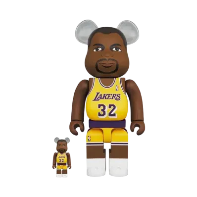 Bearbrick Magic Johnson(Los Angeles Lakers) 100% & 400%