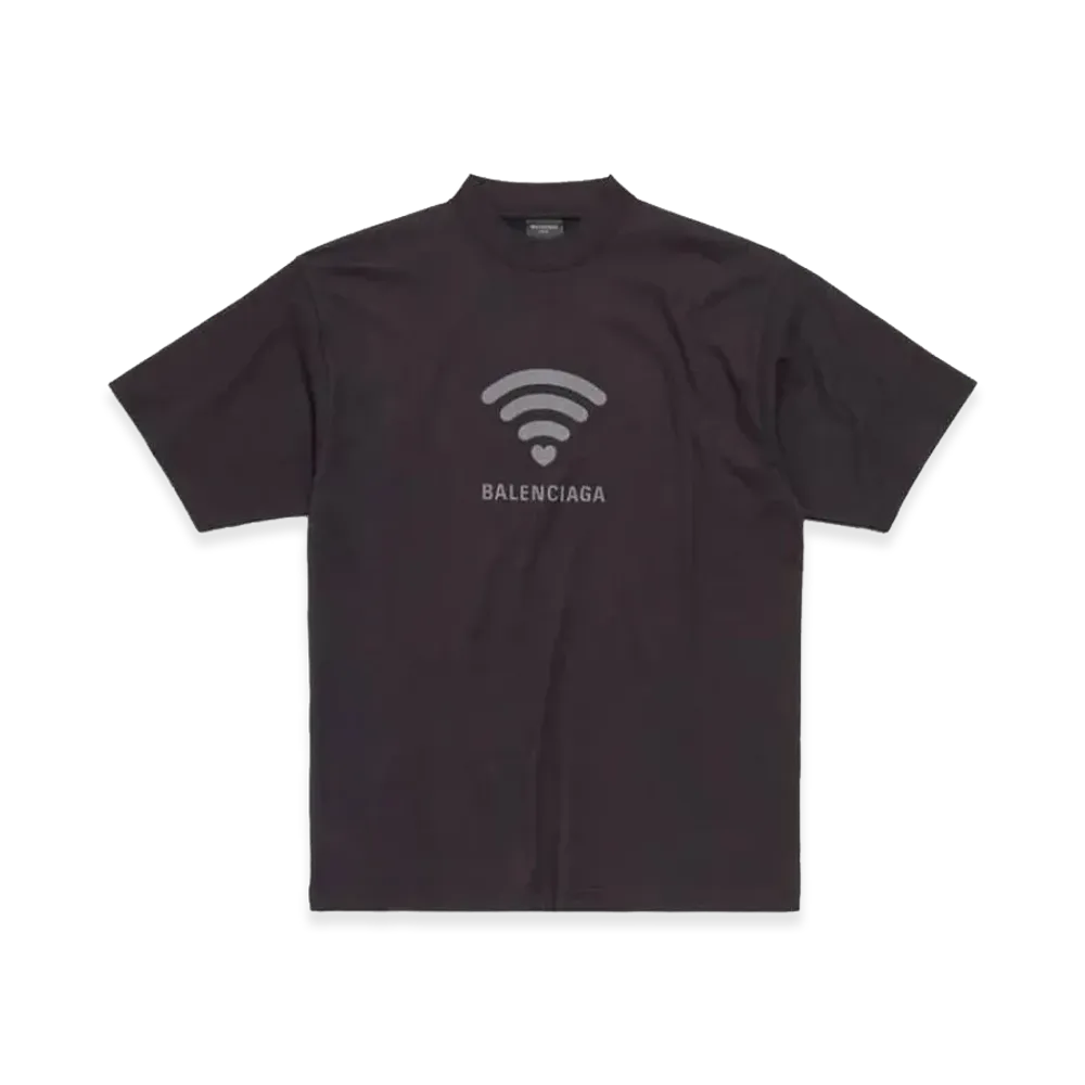 Balenciaga Back T-Shirt Medium Fit "Black"