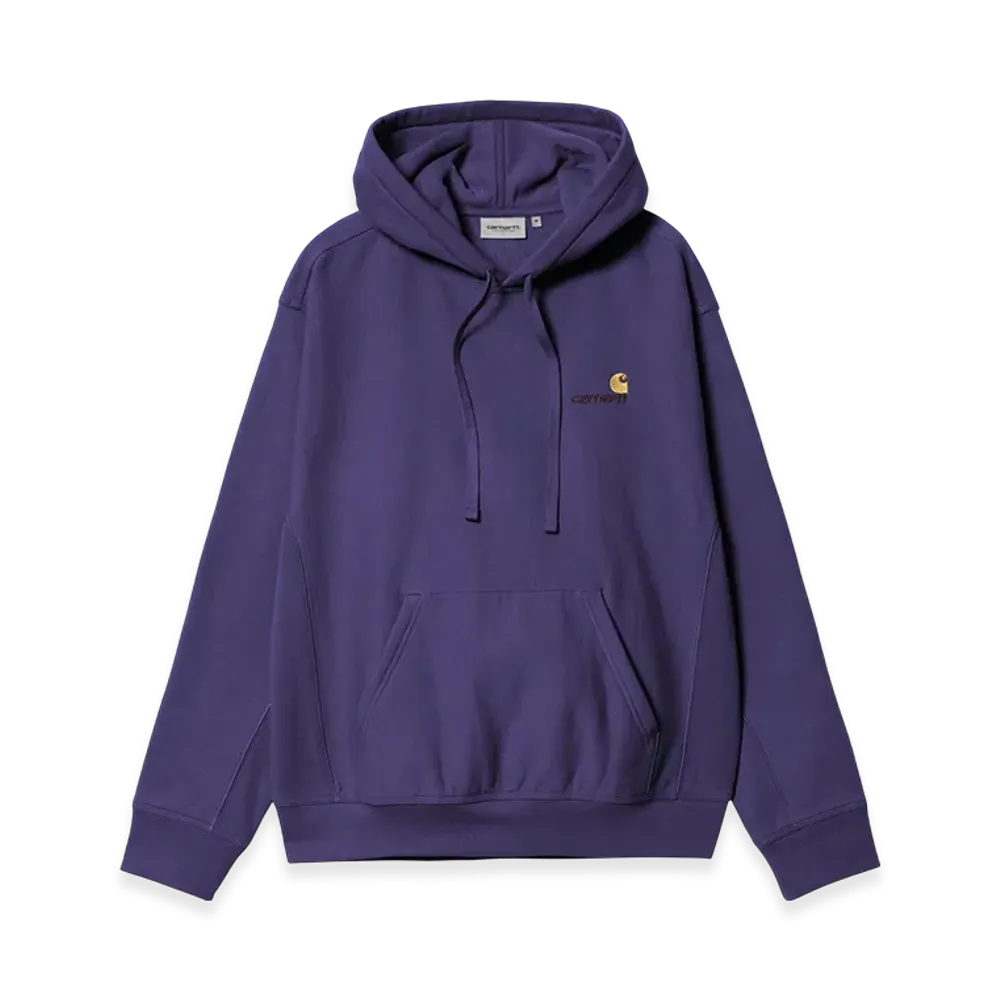 Carhartt WIP Hooded American Script Sweatshirt "Aura"
