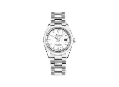 ROLEX Datejust "White/Stainless Steel"