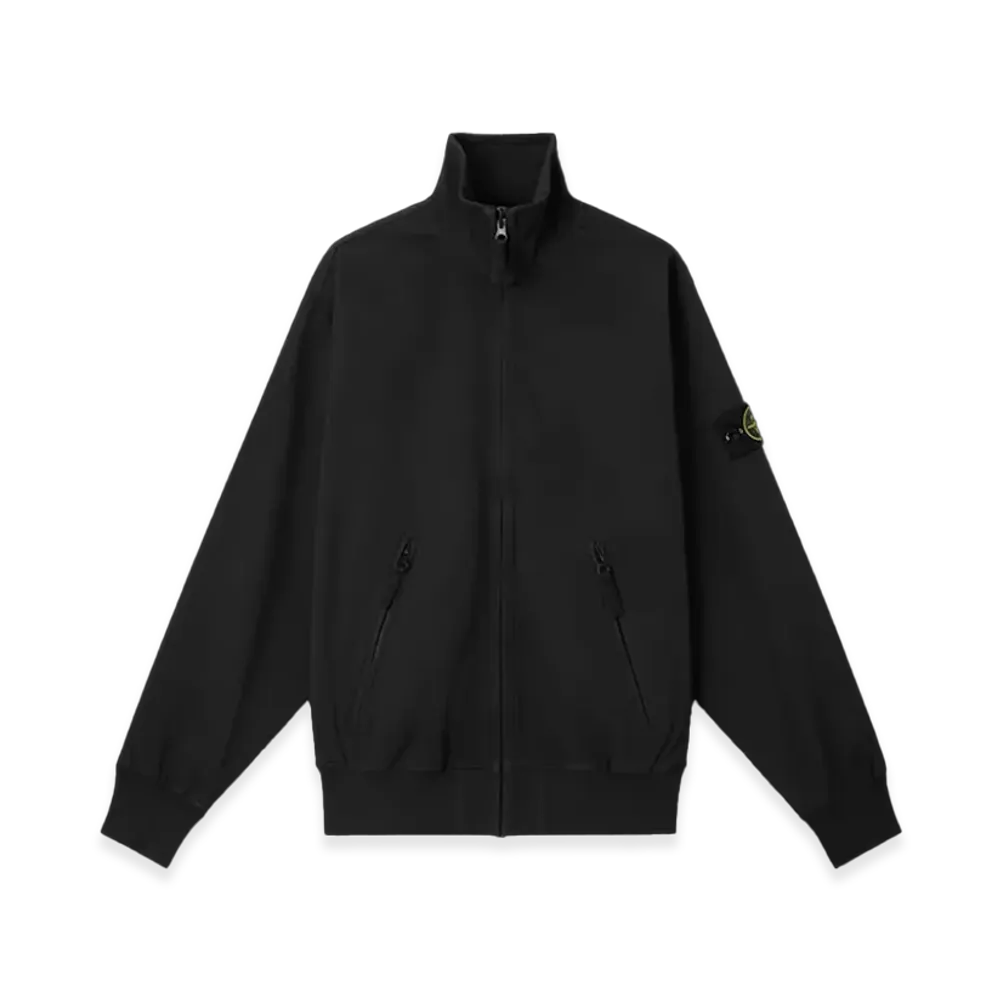Stone Island Zip Up Cardigan "Black"