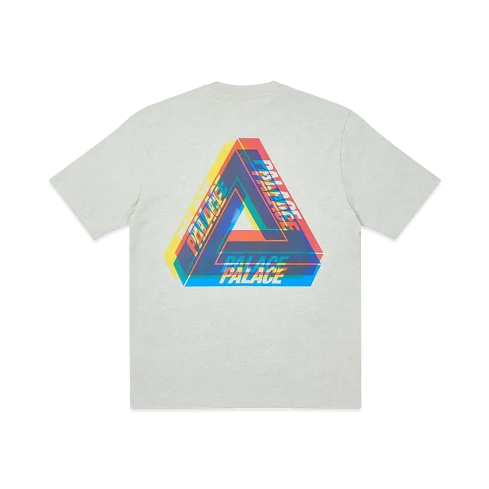 PALACE Tri-Ferg Colour Blur T-Shirt "Grey"