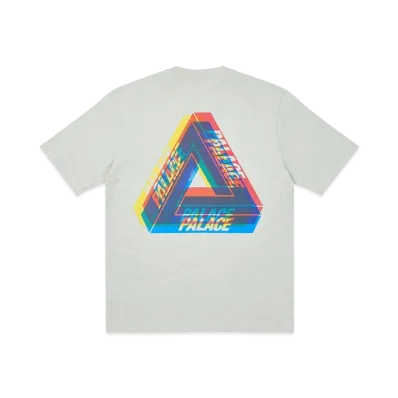 PALACE Tri-Ferg Colour Blur T-Shirt "Grey"