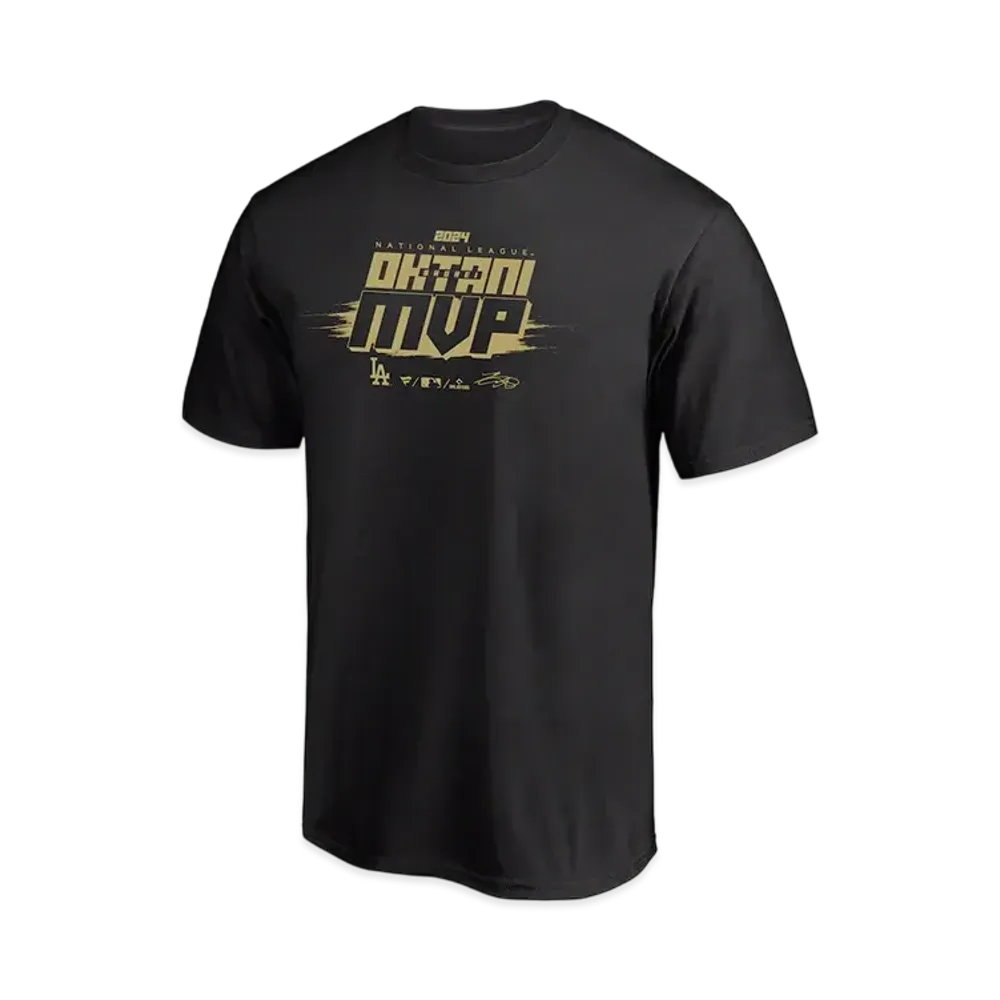MLB Fanatics Dodgers Shohei Ohtani National League MVP 2024 Award Commemoration Name & Number Uniform Number T-Shirt "Black"