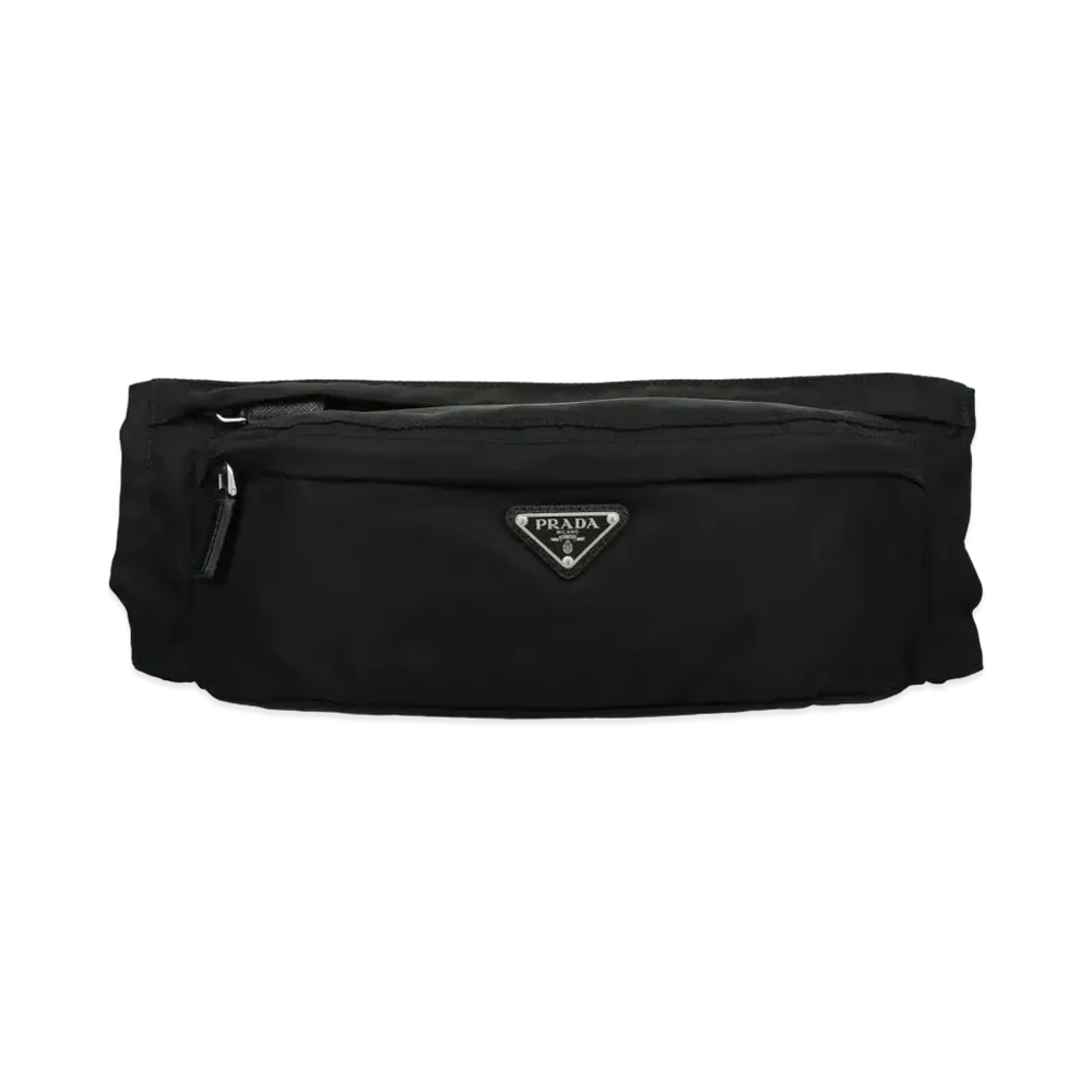 PRADA Nylon Belt Bag "Black"