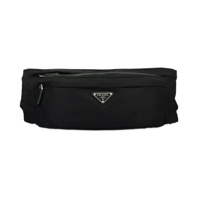PRADA Nylon Belt Bag "Black"