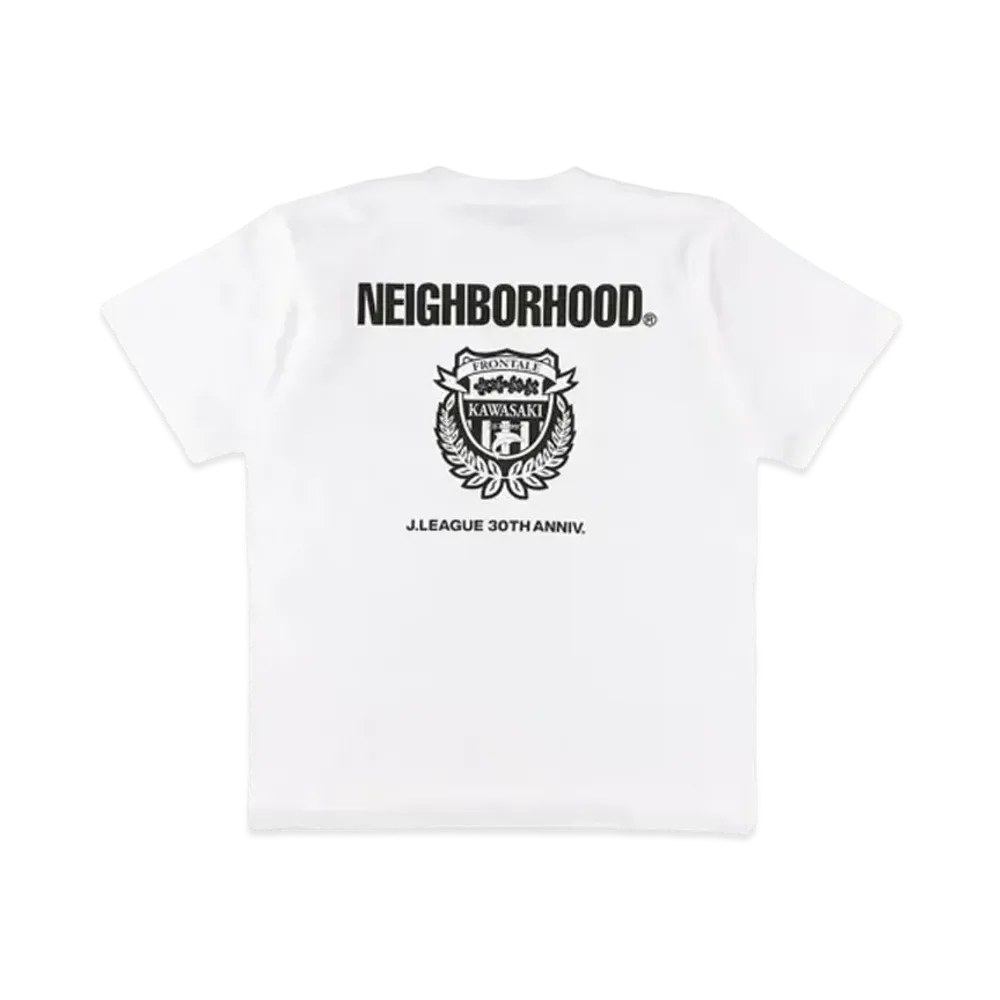 NEIGHBORHOOD x Kawasaki Frontale Collab Short Sleeved T-shirt "White"