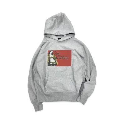 SubCulture Leopard Girl Hoodie "Gray"