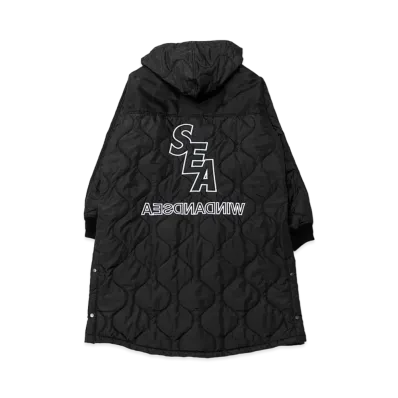 WIND AND SEA x ARC CWU-9P Insulation Quilt Coat "Black"