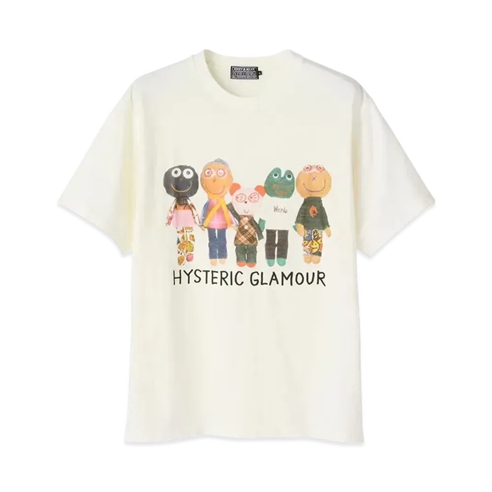 HYSTERIC GLAMOUR Parco Special Order/Hysteric Dolls T-Shirt "White"