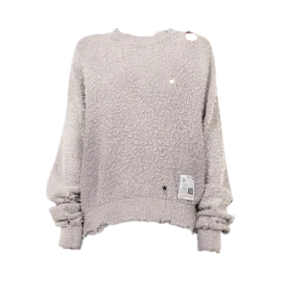 Maison MIHARA YASUHIRO Sun Faded Like Knit Sweater "Gray"