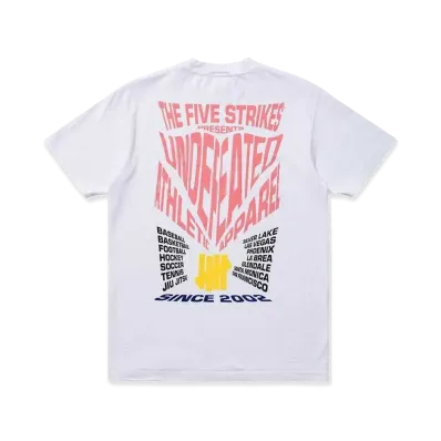 UNDEFEATED RAVER S/S TEE - 80281 "White"