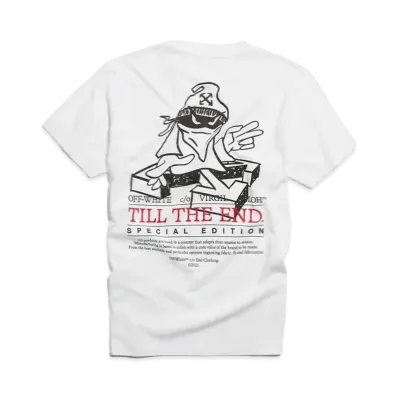 OFF-WHITE END. BIG BANDIT TEE "White"