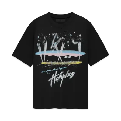 AMIRI Hollywood Lights Tee "Black"