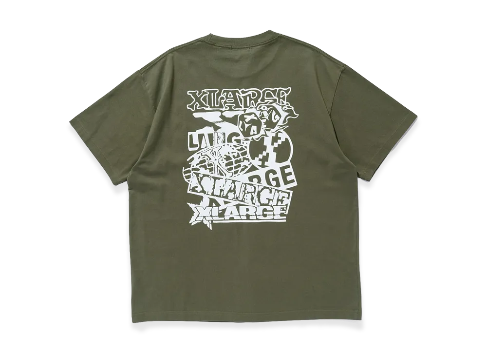 XLARGE Compilation Logo S/S Tee "Olive"