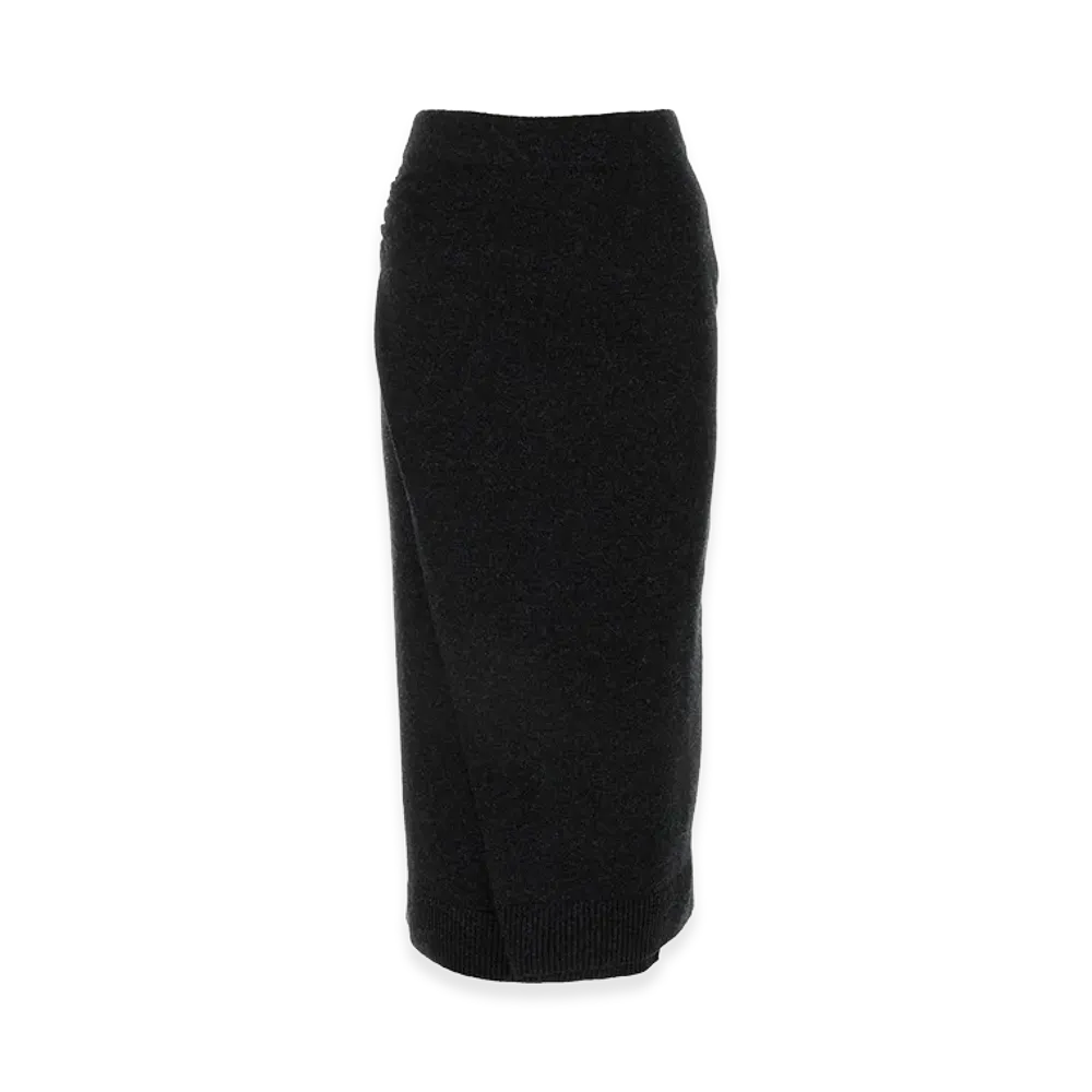 BALENCIAGA Women's Wrap Skirt "Grey"