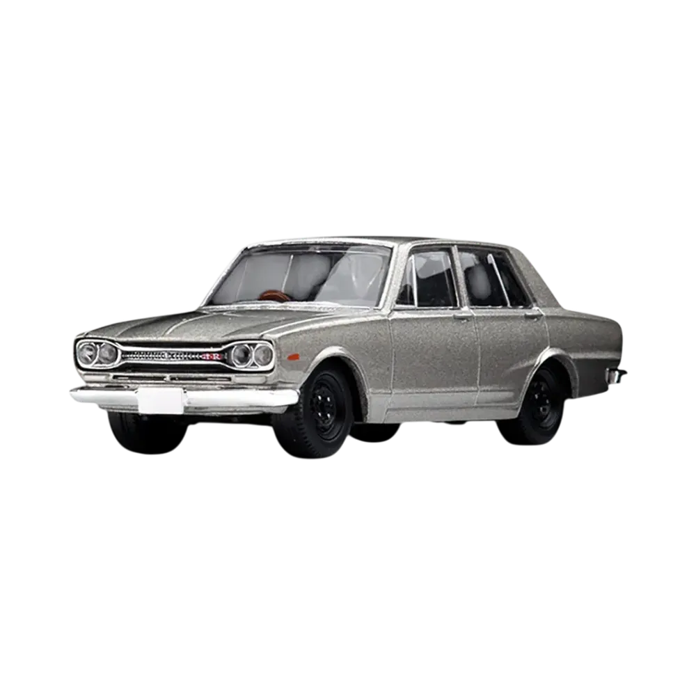 TOMYTEC "TOMICA LIMITED VINTAGE" 1/64 LV-177a Skyline 2000GT-R 70 Years (Silver)