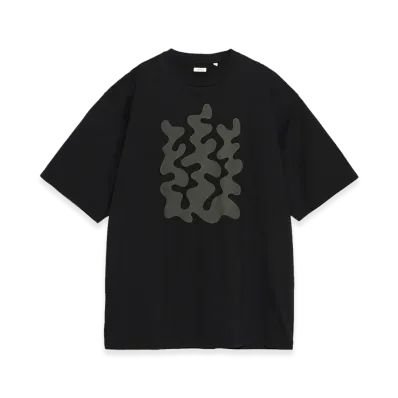 nanamica Yama Graphic Tee "Black"