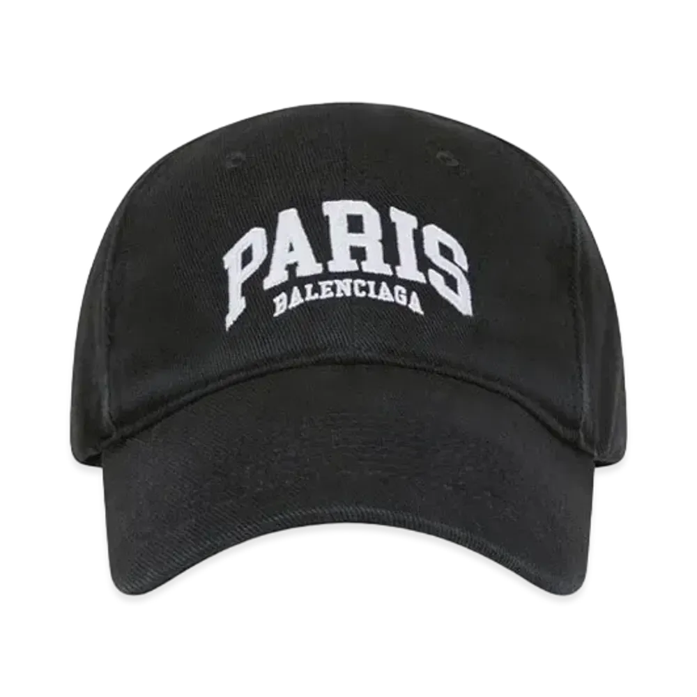 BALENCIAGA Cities Paris Cap "Black"