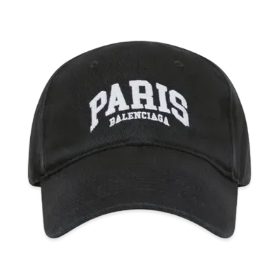 BALENCIAGA Cities Paris Cap "Black"