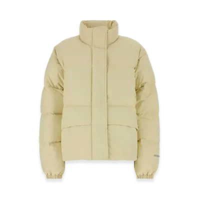 Jil Sander Women's Technical Fabric Quilted Down Jacket "Yellow"