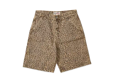 Stussy Denim Work Short "Leopard"