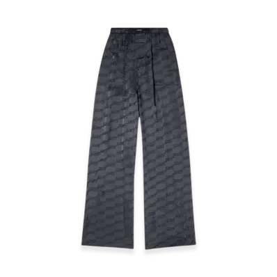 BALENCIAGA BB Monogram Jacquard Pyjama Shorts "Black"