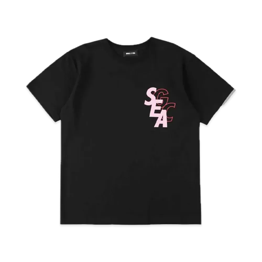 GRACECHOW x WIND AND SEA Circle Tee "Black"