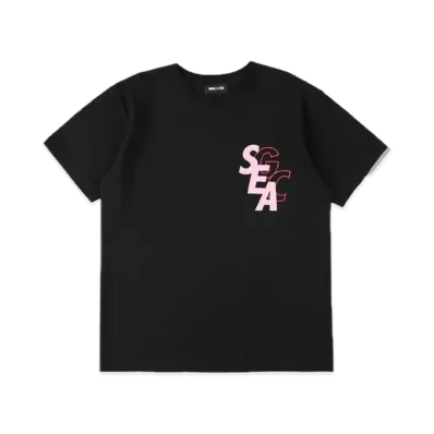 GRACECHOW x WIND AND SEA Circle Tee "Black"