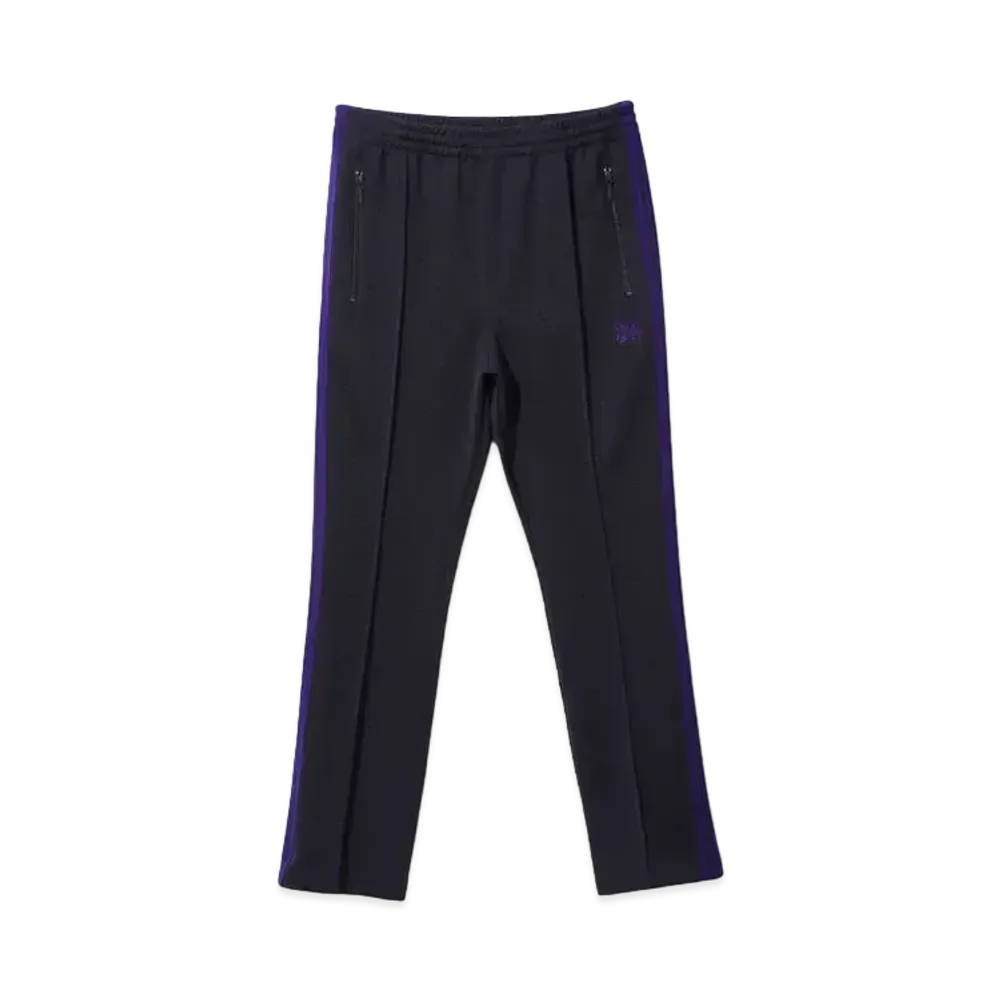 Needles Narrow Track Pant - Poly Smooth "Navy"