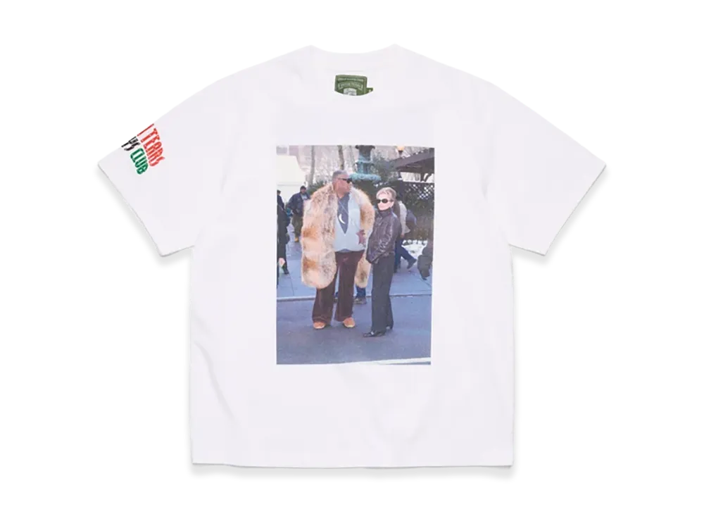 DENIM TEARS Billionaire Boys Club André Leon Talley Tee "White"
