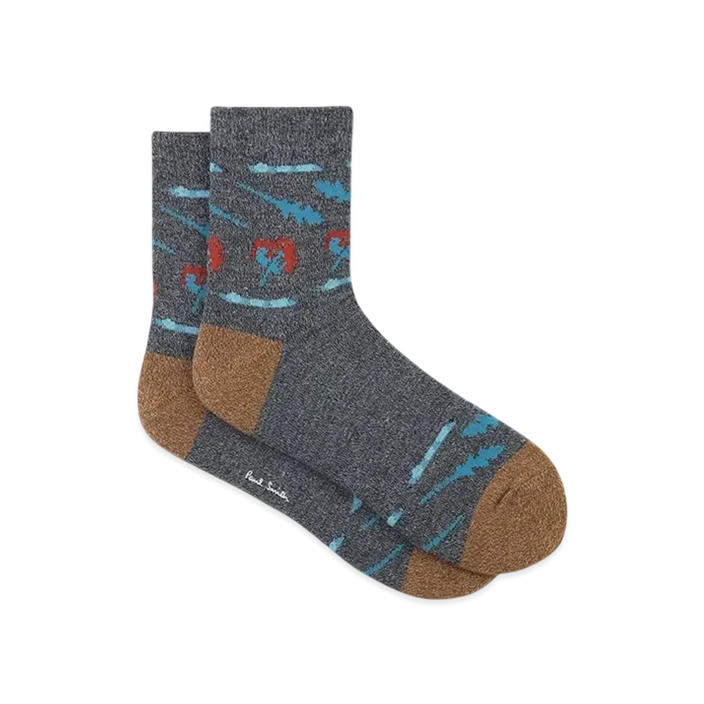 Paul Smith Beans Socks "DarkGray"