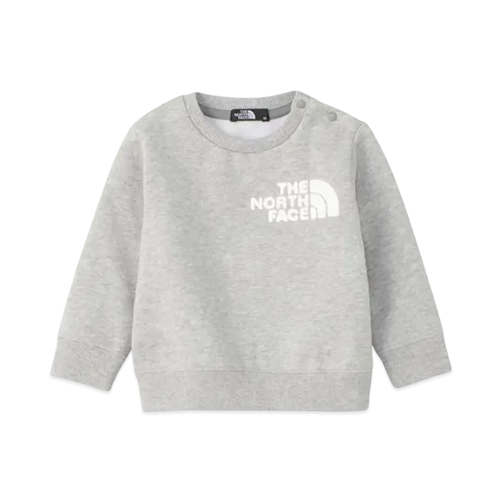 The North Face Baby Front View Crew "Mix Gray"
