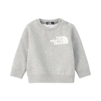The North Face Baby Front View Crew "Mix Gray"