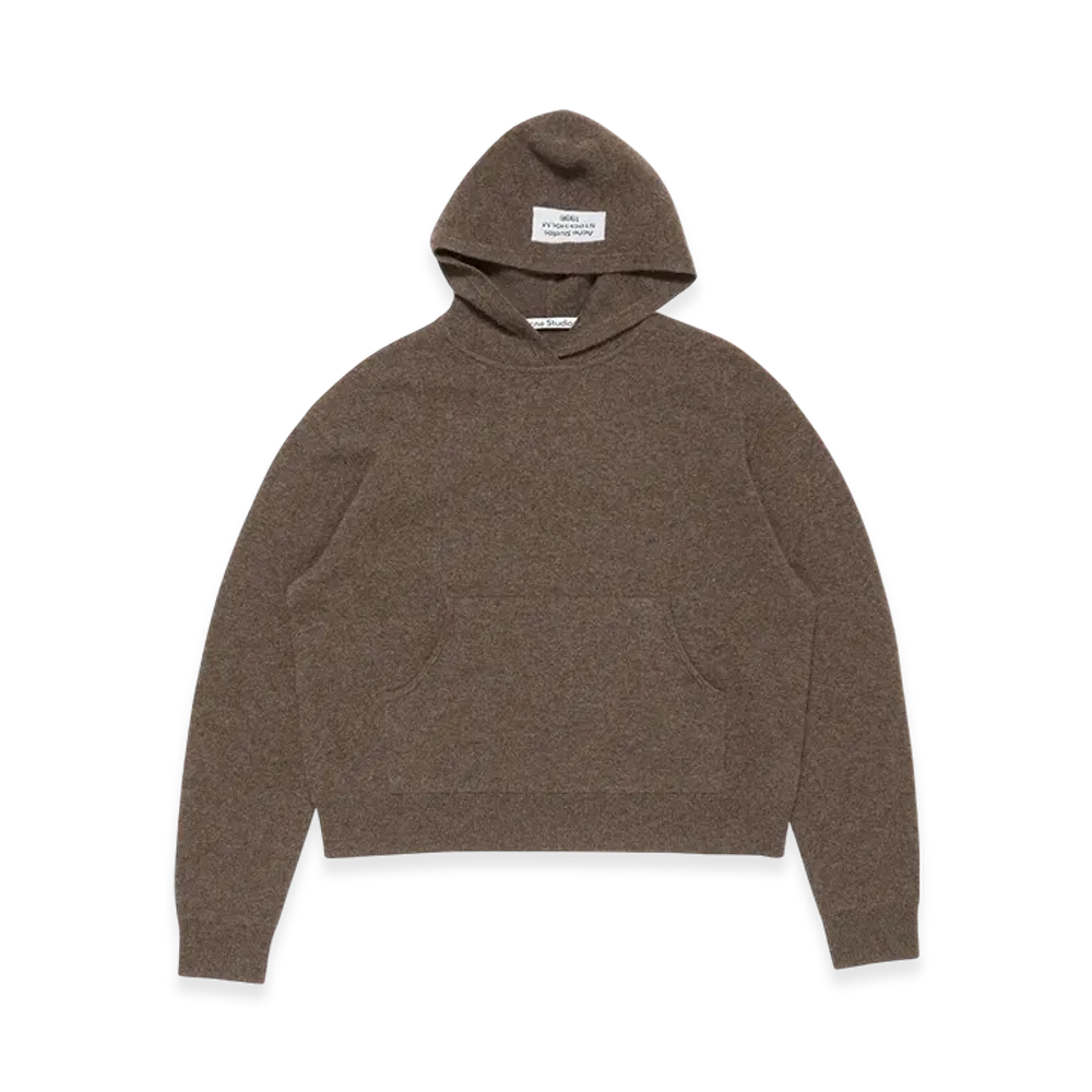 Acne Studios Cashmere Hoodie Sweater "Walnut Brown"