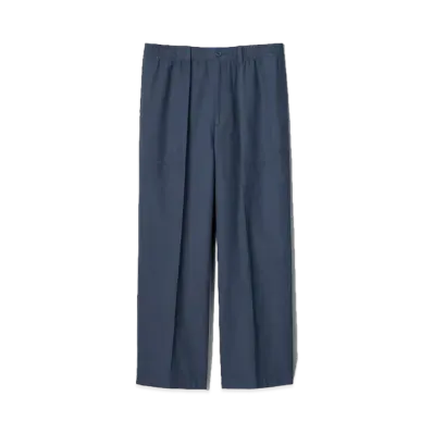 Uniqlo x JW Anderson 24SS Linen Blend Easy Pants "Blue"