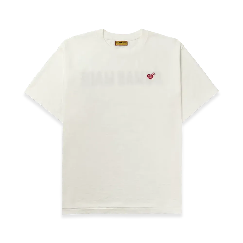 HUMAN MADE Heart Logo T-Shirt "White"