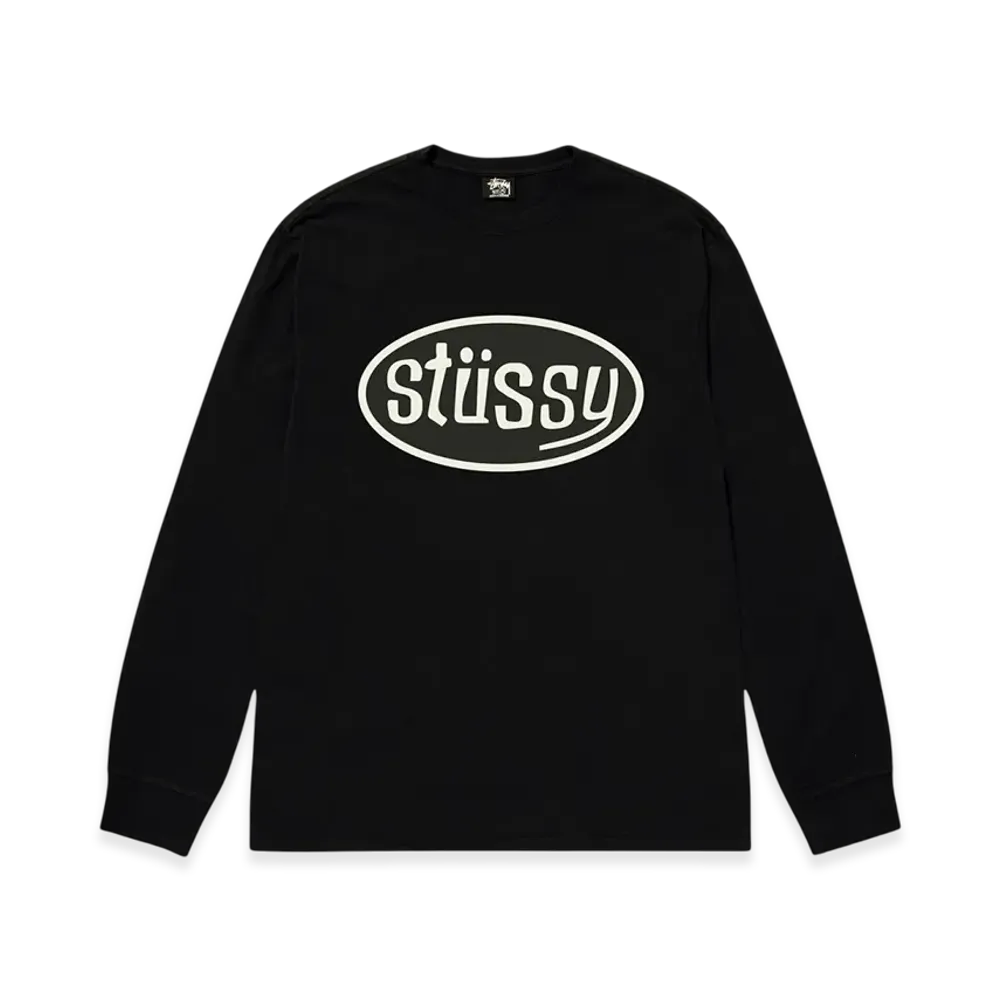 Stussy Pitstop LS Tee "Black"
