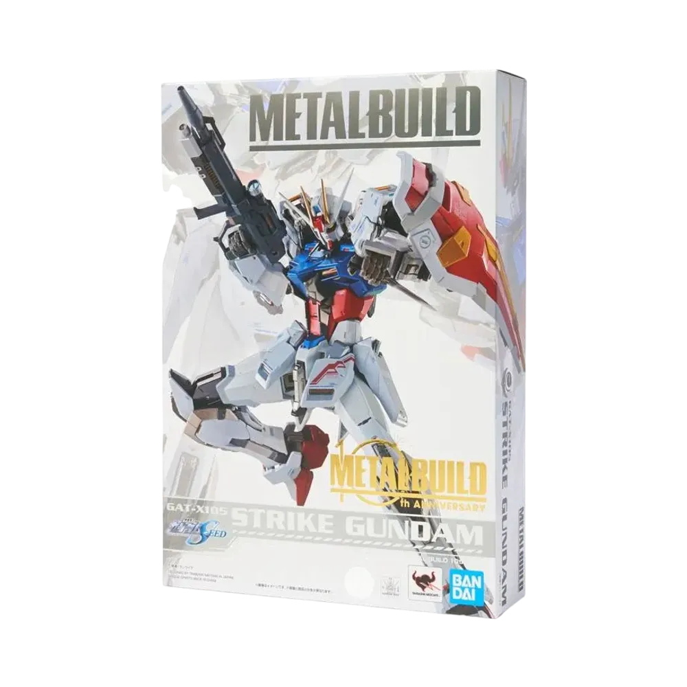 BANDAI "METAL BUILD" -Mobile Suit Gundam SEED- STRIKE GUNDAM -METAL BUILD 10th Ver.-