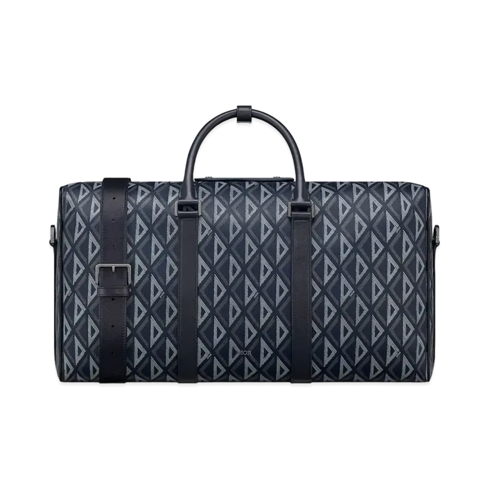 Dior Lingot 50 Bag CD Diamond Canvas "Navy Blue"
