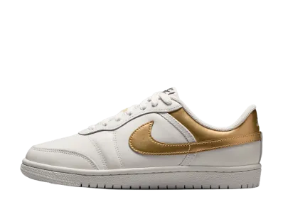 Nike Women's Air Jordan Skyline Low "Swan/Metallic Gold"