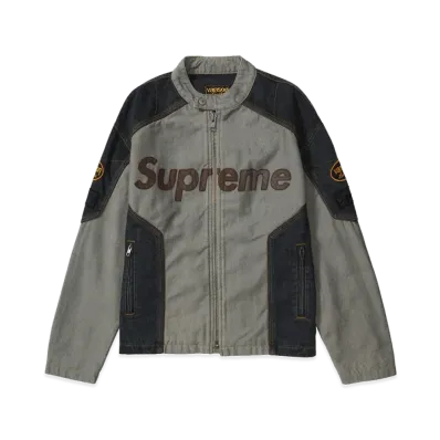 Supreme x Vanson Leathers Cordura Cotton Jacket "Denim"