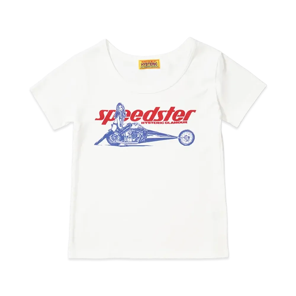HYSTERIC GLAMOUR Speedster Chibi T-Shirt "White"
