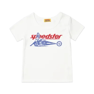 HYSTERIC GLAMOUR Speedster Chibi T-Shirt "White"