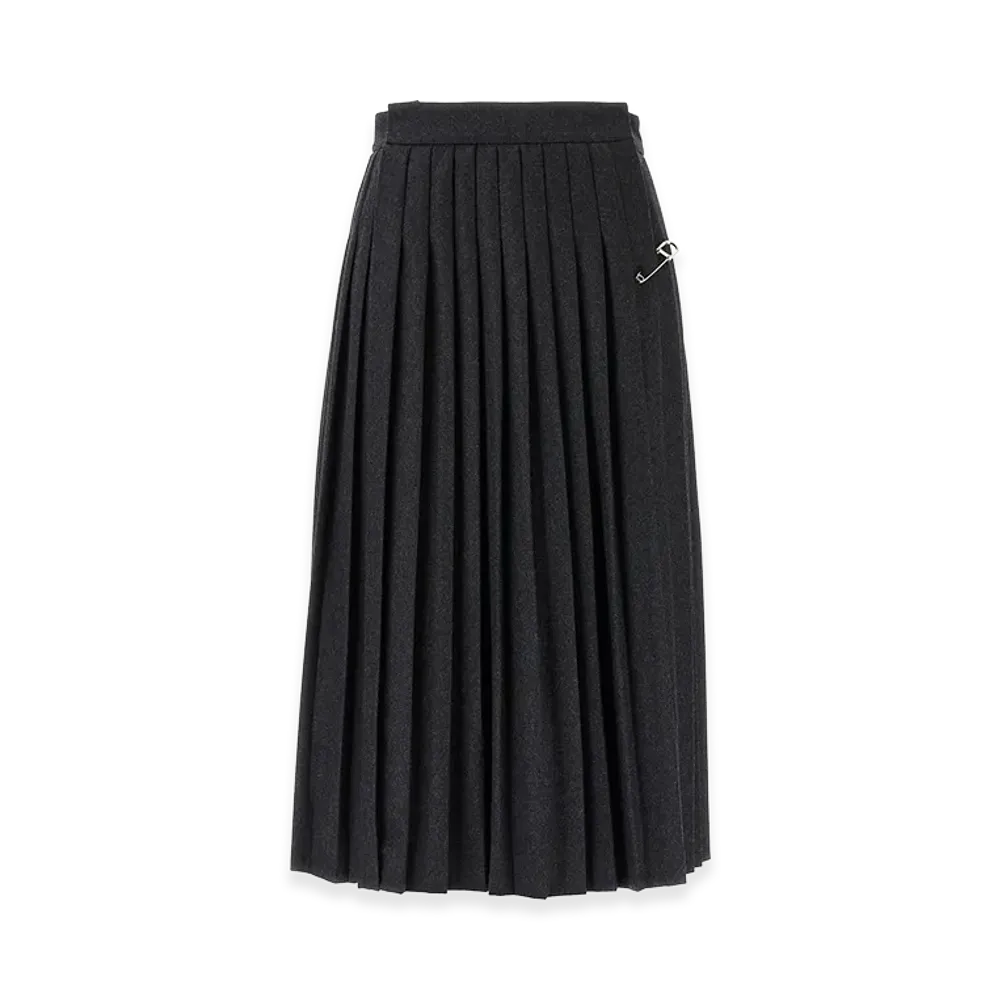 PRADA Women's Skirts "Dark Gray"