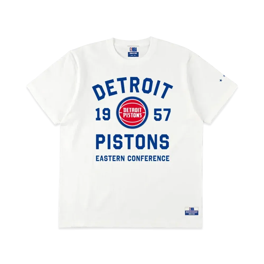 WIND AND SEA x NBA Detroit Tee "White"