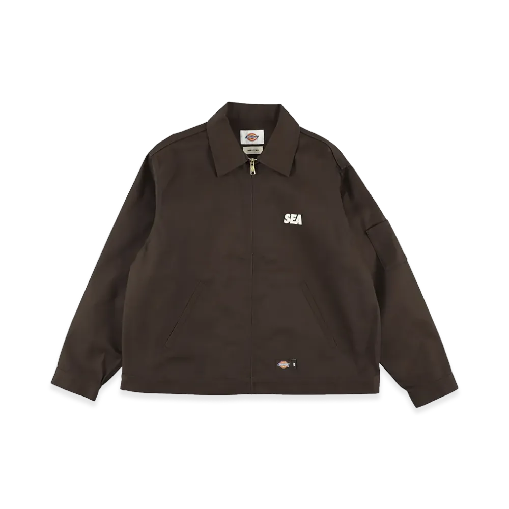 WIND AND SEA x Dickies Unlined Eisenhower Jacket "Dark Brown"