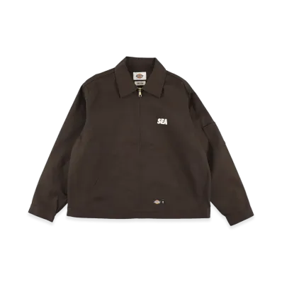 WIND AND SEA x Dickies Unlined Eisenhower Jacket "Dark Brown"
