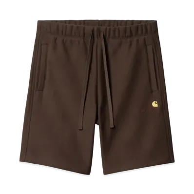 Carhartt American Script Sweat Short "Tobacco"